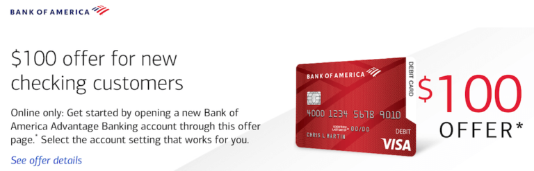 bank-of-america-checking-account-bonuses-100-400-500