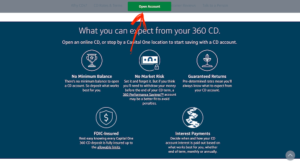 capital one 360 5 year cd rate